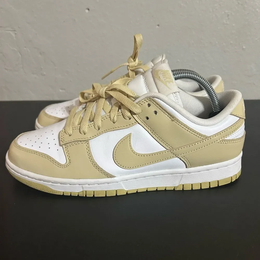 Nike dunk low retro BTTYS #DVO833–100 colors, tan and white size 8.5men’s